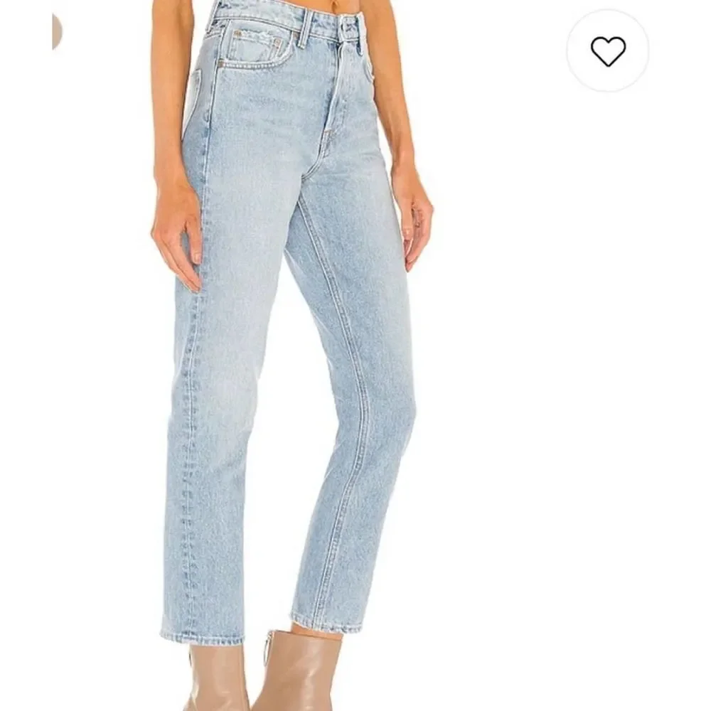 GRLFRND Karolina Straight Leg Jeans
